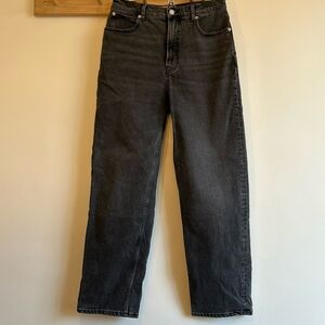 Everlane Rigid Way High Jeans Black 28L